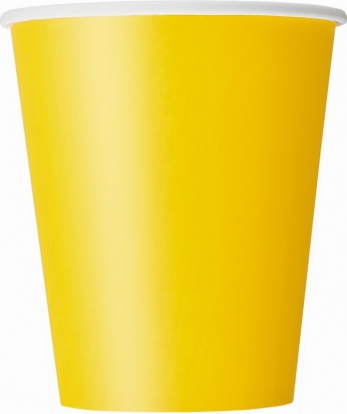 Glāzītes, dzeltenas (8 gab/270 ml)